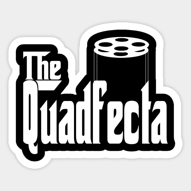 The Quadfecta Sticker by AlienMinute